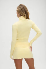 Marialla Cloud Knit Mini Skort ~ Vanilla Sugar - Shake Your Bon Bon