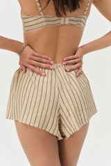 Mindy Boxer Short ~ Brown - Shake Your Bon Bon