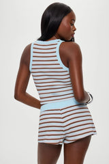 Noah Striped Mini Shorts ~ Verona Stripe - Shake Your Bon Bon