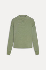 Noah Thermal Long Sleeve Shirt ~ Fern - Shake Your Bon Bon