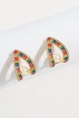 Precious Pearl Stud Earrings - Shake Your Bon Bon