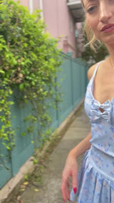 Hubert Dress ~ Whisper Blue