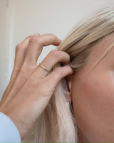 Pave Mini Donut Hoops