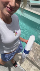 It's the Little Things Ribbed Baby Tee ~ American Flag Dog