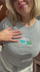 It's the Little Things Ribbed Baby Tee ~ Christmas Caravan