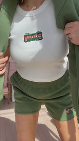 It's the Little Things Ribbed Baby Tee ~ Streetcar