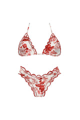 Red Sea Bikini Top - Shake Your Bon Bon