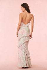 Rialto Pastel Ruffle Maxi Dress - Shake Your Bon Bon