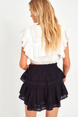 Ruffle Mini Skirt - Shake Your Bon Bon
