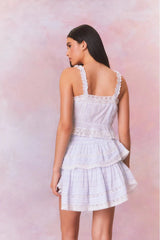 Ruffle Mini Skirt ~ Vintage Voyage - Shake Your Bon Bon