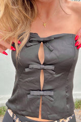 Sabrina Strapless Top - Shake Your Bon Bon