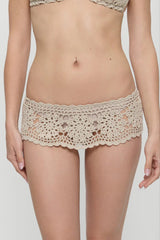Shelly Crochet Shine Swim Skirt ~ Birthday Suit - Shake Your Bon Bon