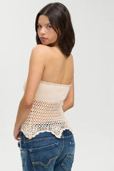 Star Crochet Tube Top ~ Summer Crochet - Shake Your Bon Bon