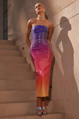 Summer Sunset Sequin Midi - Shake Your Bon Bon
