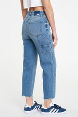 Sundaze Crop High Rise Utility Jean ~ Shut Down - Shake Your Bon Bon