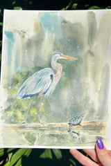 Swamp Friends 5" x 7" Lyla Clayre Print - Shake Your Bon Bon