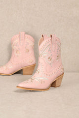 Sweet and Southern Embroidered Boot - Shake Your Bon Bon