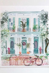 Teal Tropics 5" x 7" Lyla Clayre Print - Shake Your Bon Bon