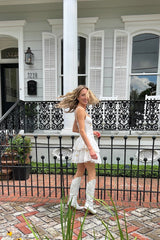 Tell Me About It Mini Dress - Shake Your Bon Bon