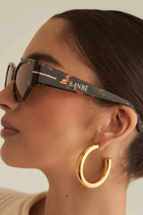 The Hadid ~ Amber Tortoise/Caramel - Shake Your Bon Bon