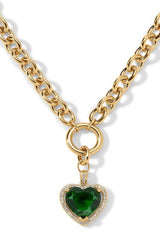 The Jules Necklace ~ Emerald - Shake Your Bon Bon