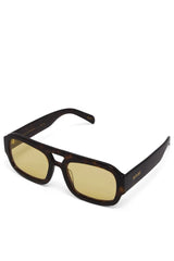 The Suki ~ Dark Havana/Tort - Yellow - Shake Your Bon Bon