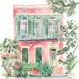 The Watermelon House 5" x 7" Lyla Clayre Print - Shake Your Bon Bon