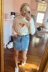Vera Cropped Cut Out Sweater - Shake Your Bon Bon