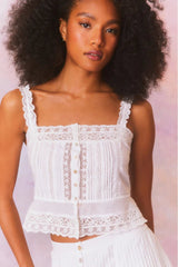 Vietta Top ~ True White - Shake Your Bon Bon