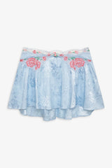 Vintage Rose Eyelet Skirt - Shake Your Bon Bon