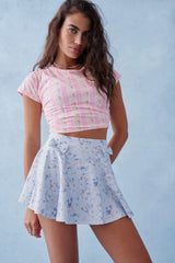 Corene Skort ~ Whisper Blue