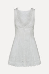 X BELLA HADID Farm Eyelet Mini Dress ~ Salt Air Eyelet - Shake Your Bon Bon
