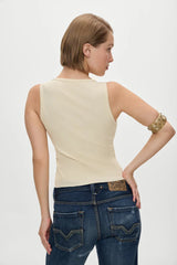 x BELLA HADID Reno Tank Top ~ Sand - Shake Your Bon Bon