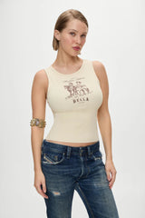 x BELLA HADID Reno Tank Top ~ Sand - Shake Your Bon Bon