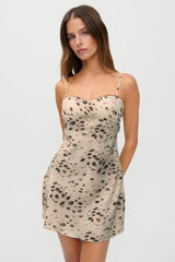 x JENNIE Scarlet Satin Mini Dress ~ Marrakesh - Shake Your Bon Bon