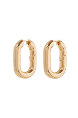 XL Chain Link Hoops ~ Gold - Shake Your Bon Bon
