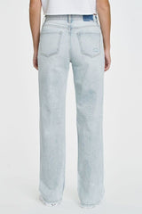 They don't make them like this anymore, until now. The 1999 in FYI is made using our 11.25oz ToughLove denim. It makes every pair look like an authentic vintage score -- it's mostly rigid but yields to your body in all the right ways where you need it to. Made primarily of organic and recycled cotton, leaving you and the earth feeling brand new.