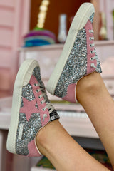 Vintage Havana Ilana Sneaker ~ Silver Glitter