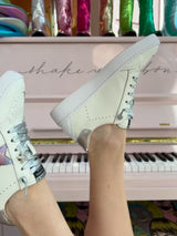 Vintage Havana Columbia Sneaker ~ Silver Multi