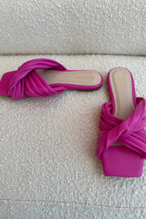 Aptly named... our Electric Slide Flats will have you and the whole town buzzing with their perfectly on trend neon pop of color! These bright beauties feature a comfort sole and scrunchy straps that guarantee you're effortlessly comfortable.