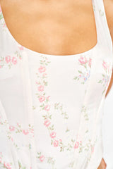 Mori Silk Bustier ~ Angelic Pink