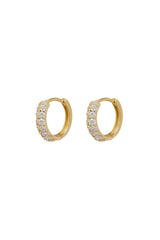 The Baby Pave Huggies ~ Gold