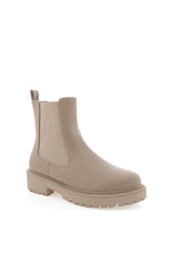 Be on trend in the Wrenley combat ankle boot by Billini. Perfect for making a statement this season, this fresh new tonal combat boot is here to take you from off-duty and beyond. With Wrenley's chunky rubber sole, closed round toe, and easy slip on style with a pull back tab, these boots are guaranteed to be your new year round go-to!