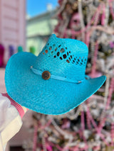 Cowboy Take me Away Straw Hat - Shake Your Bon Bon