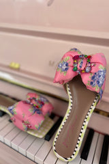 Daisy Sandal ~ White Multi - Shake Your Bon Bon