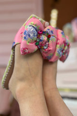 Daisy Sandal ~ White Multi - Shake Your Bon Bon