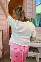 It's the Little Things Boxy Tee ~ Crawfish - Shake Your Bon Bon