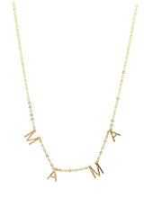 Mama Banner Necklace - Gold Filled - Shake Your Bon Bon