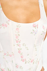 Mori Silk Bustier ~ Angelic Pink - Shake Your Bon Bon