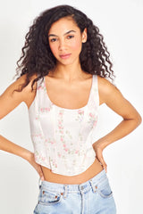 Mori Silk Bustier ~ Angelic Pink - Shake Your Bon Bon